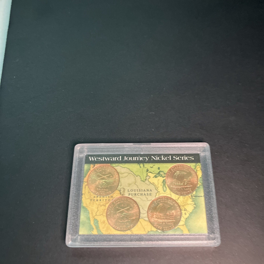 2004 P & D Westward Journey Nickel Series 4 Coin Set Louisiana Purchase